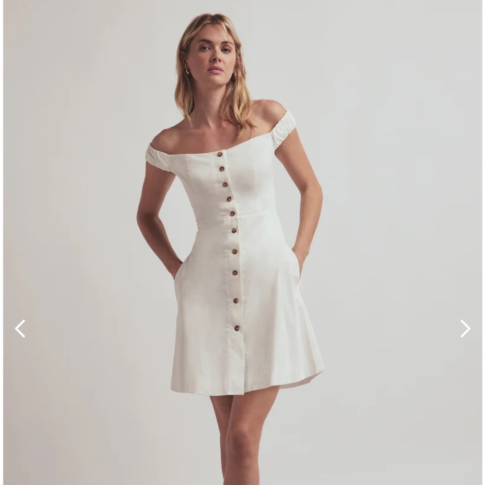 Favorite Daughter The Lovesick Off the Shoulder Mini Dress